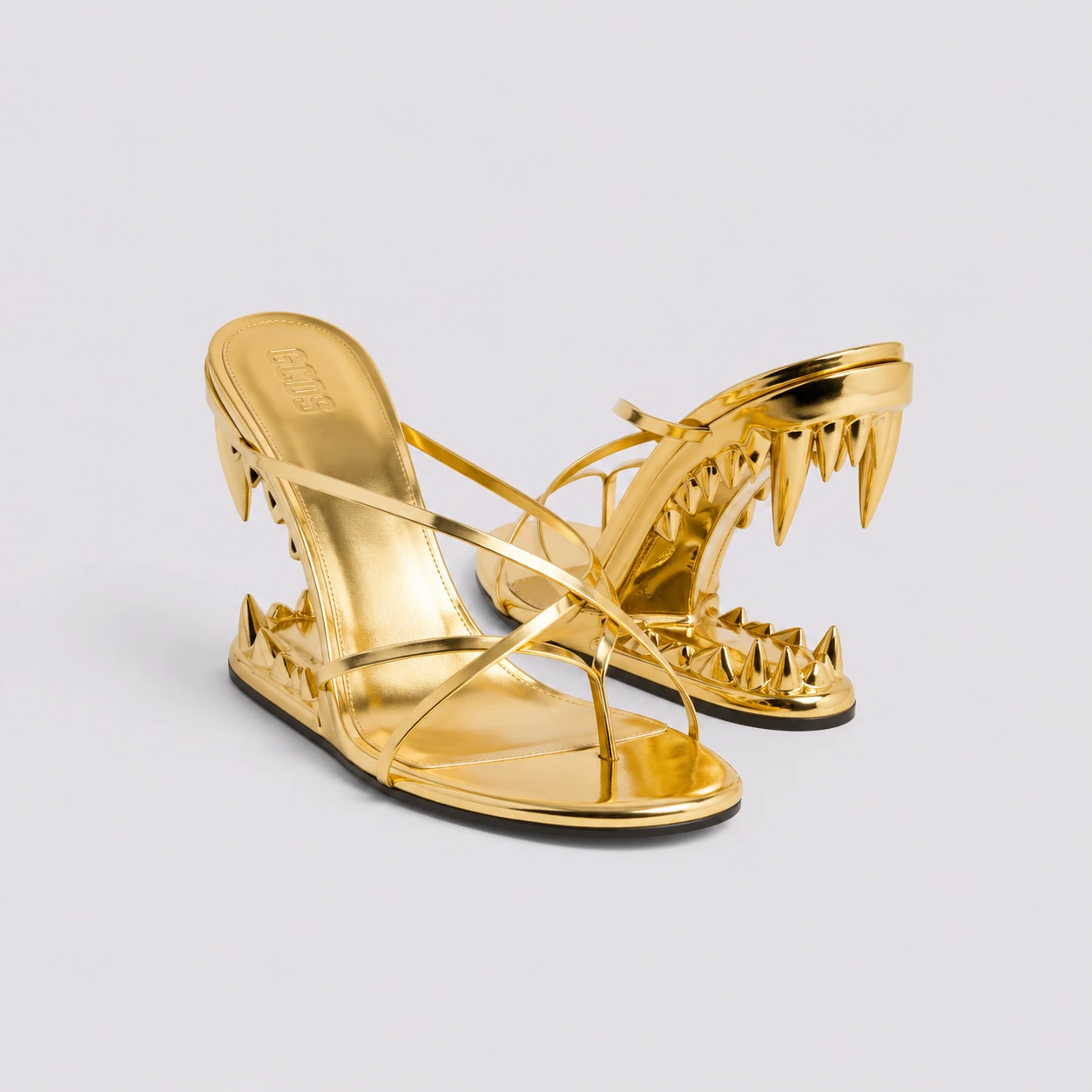 GCDS Morso Heels (Silver, Gold, Black, Pink, Brown) - Image 2
