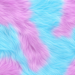 Bear Claws Mules - pink and blue