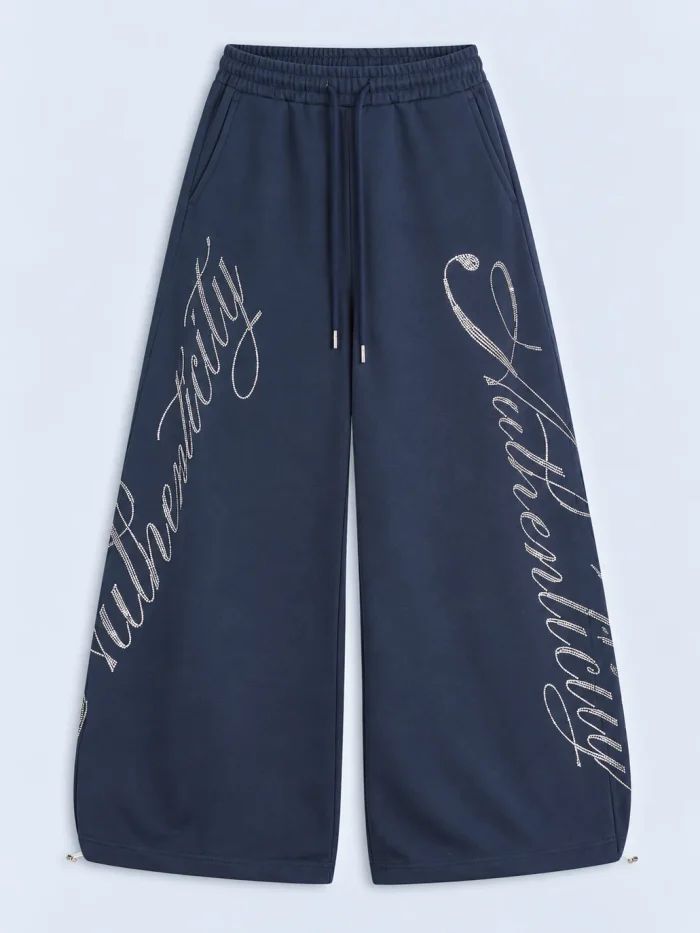 Authenticity Wide-Leg Sweatpants