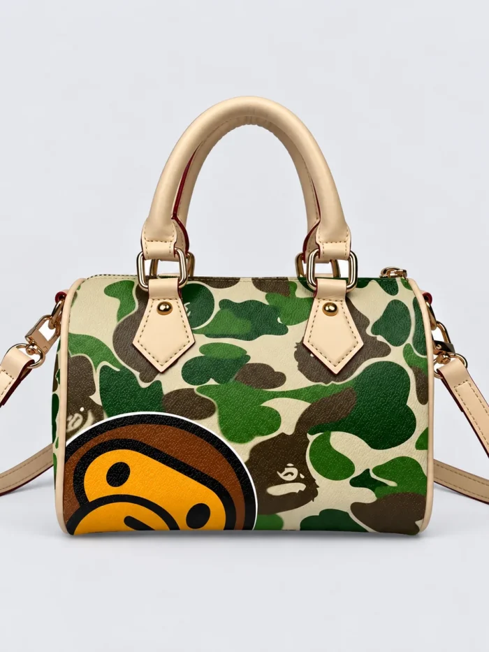 Custom Bape ABC Camo Mini Duffel Bag