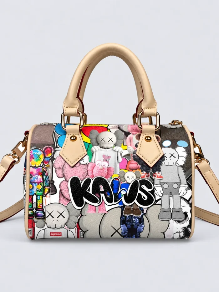 Custom Bape KAWS-Inspired Mini Duffel Bag - 2