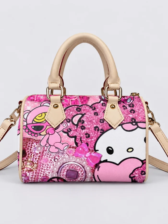 Custom Bape Hello Kitty Mini Duffel Bag