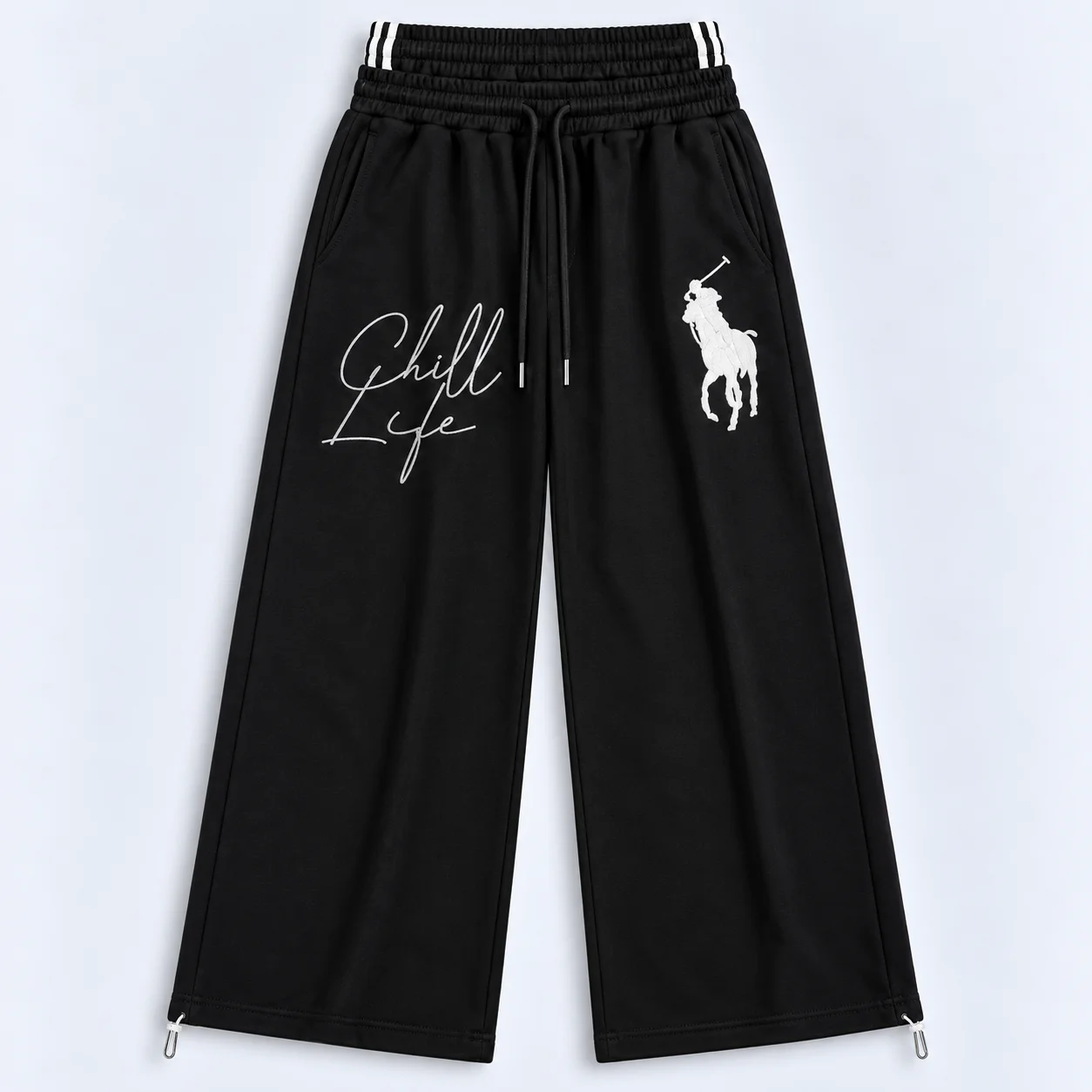 Chill Life Double-Waist Sweatpants (Available in 2 Colors) - Image 2