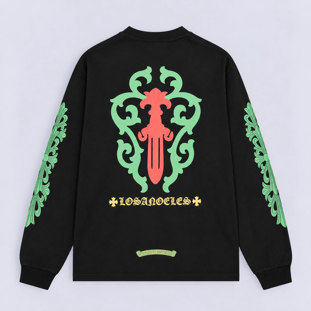 Chrome Hearts Los Angeles Exclusive Christmas Long-Sleeve T-Shirt