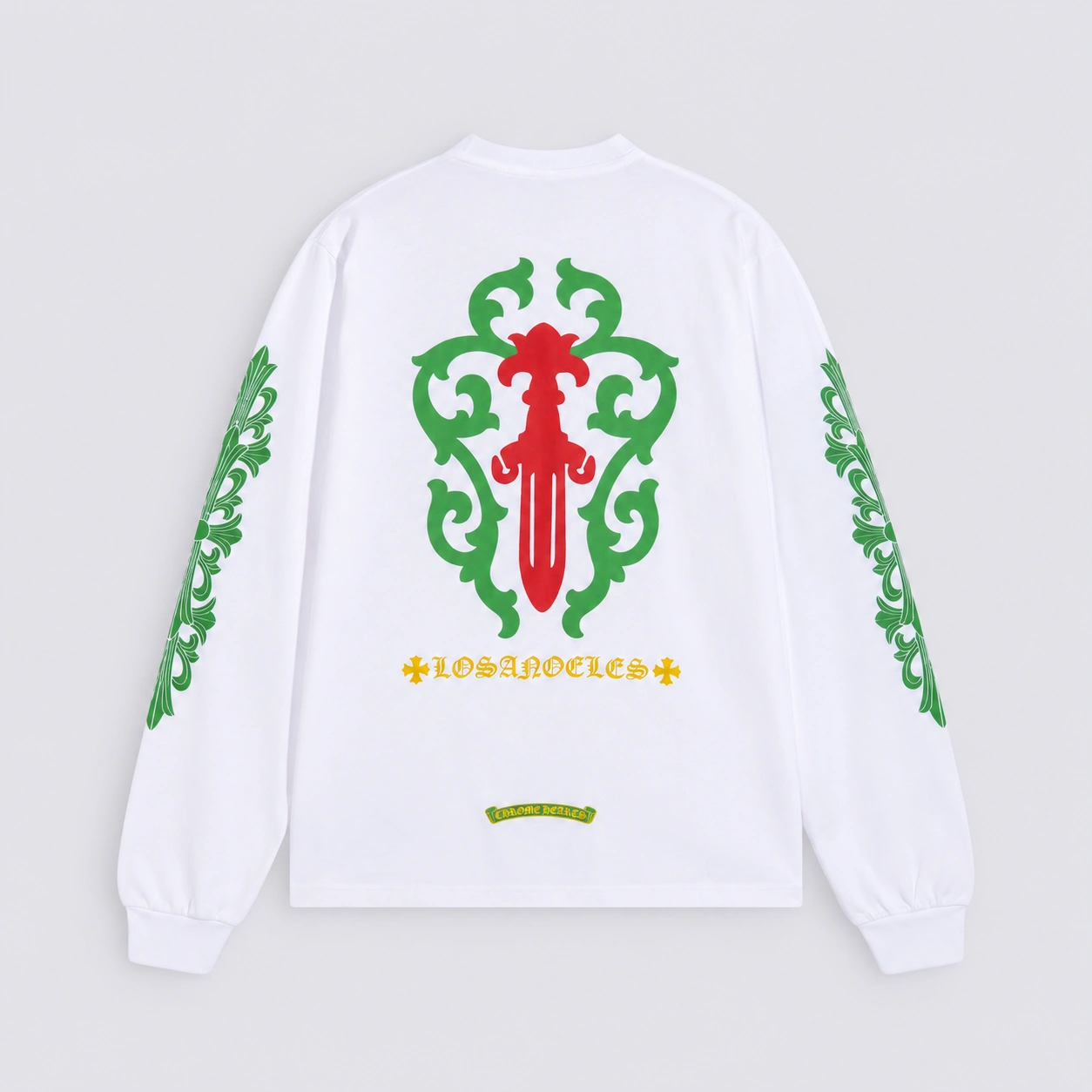 Chrome Hearts Los Angeles Exclusive Christmas Long-Sleeve T-Shirt - Image 2