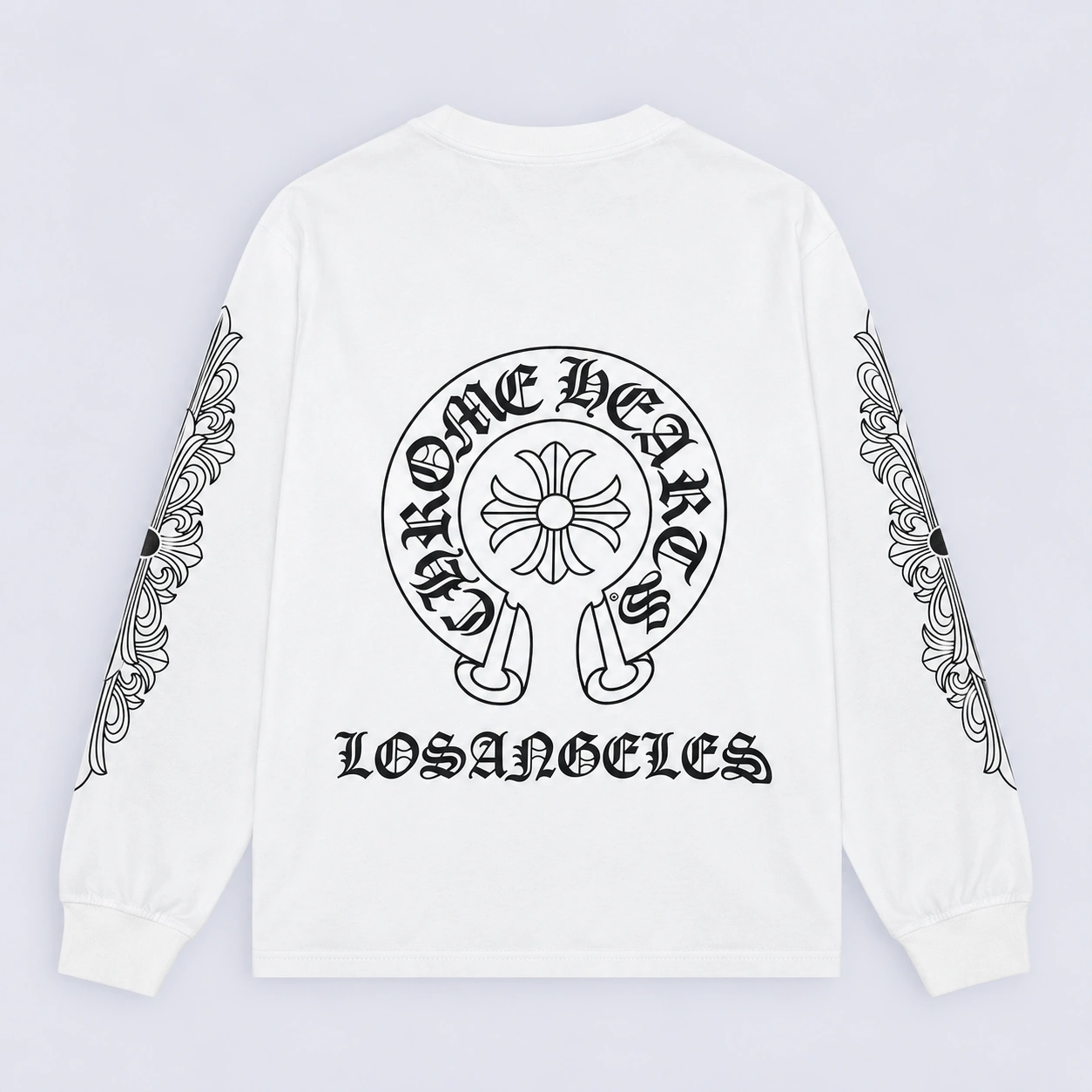 Chrome Hearts Los Angeles Exclusive Horseshoe Long-Sleeve T-Shirt