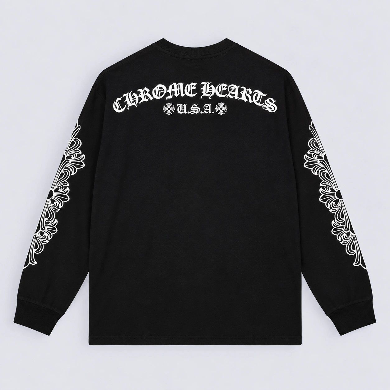 Chrome Hearts USA Long-Sleeve T-Shirt - Image 3