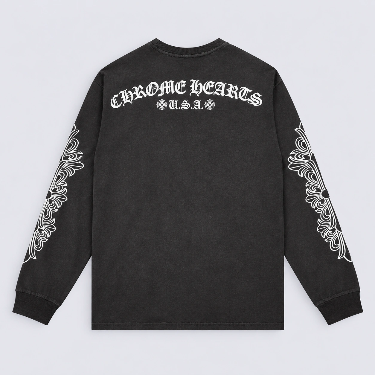 Chrome Hearts USA Long-Sleeve T-Shirt