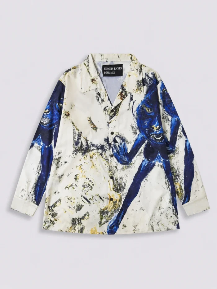 Enfants Riches Déprimés (ERD) Captain Beefheart Silk Button-Down Shirt
