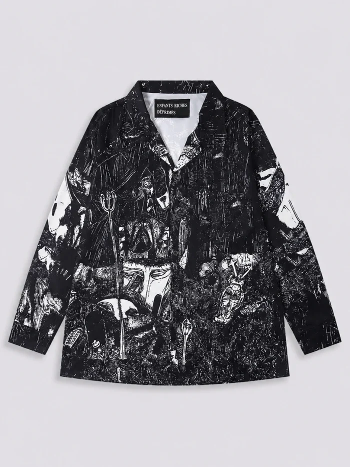Enfants Riches Deprimes (ERD) Rudimentary Silk Shirt