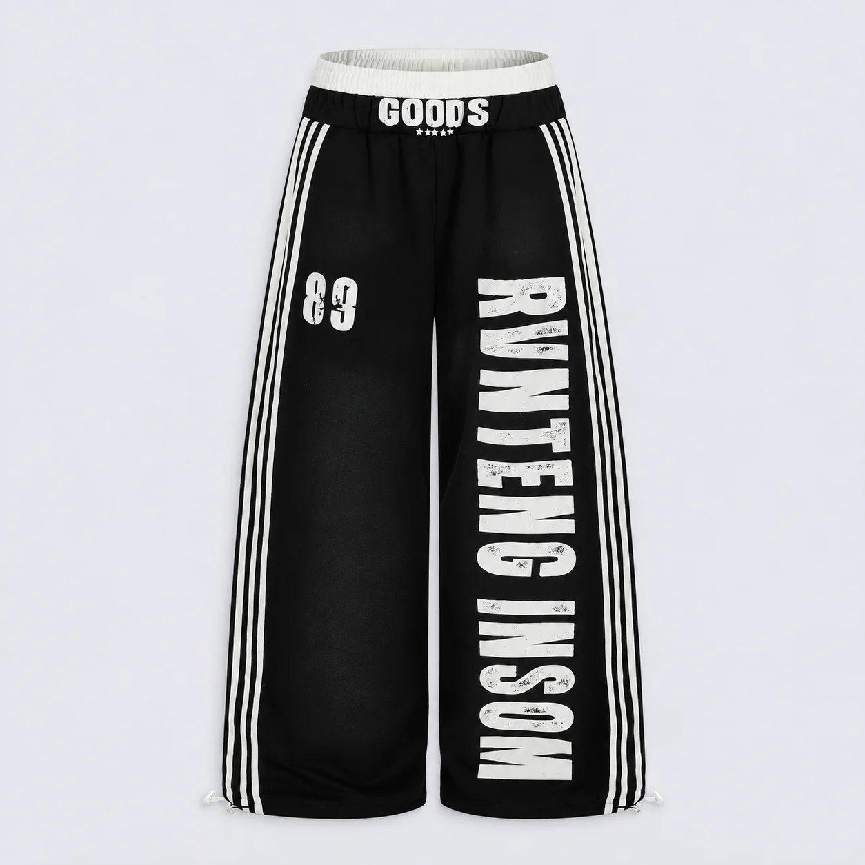 GOODS “RIVNTENG INSOM” Wide-Leg Sweatpants (Available in 2 Colors) - Image 2
