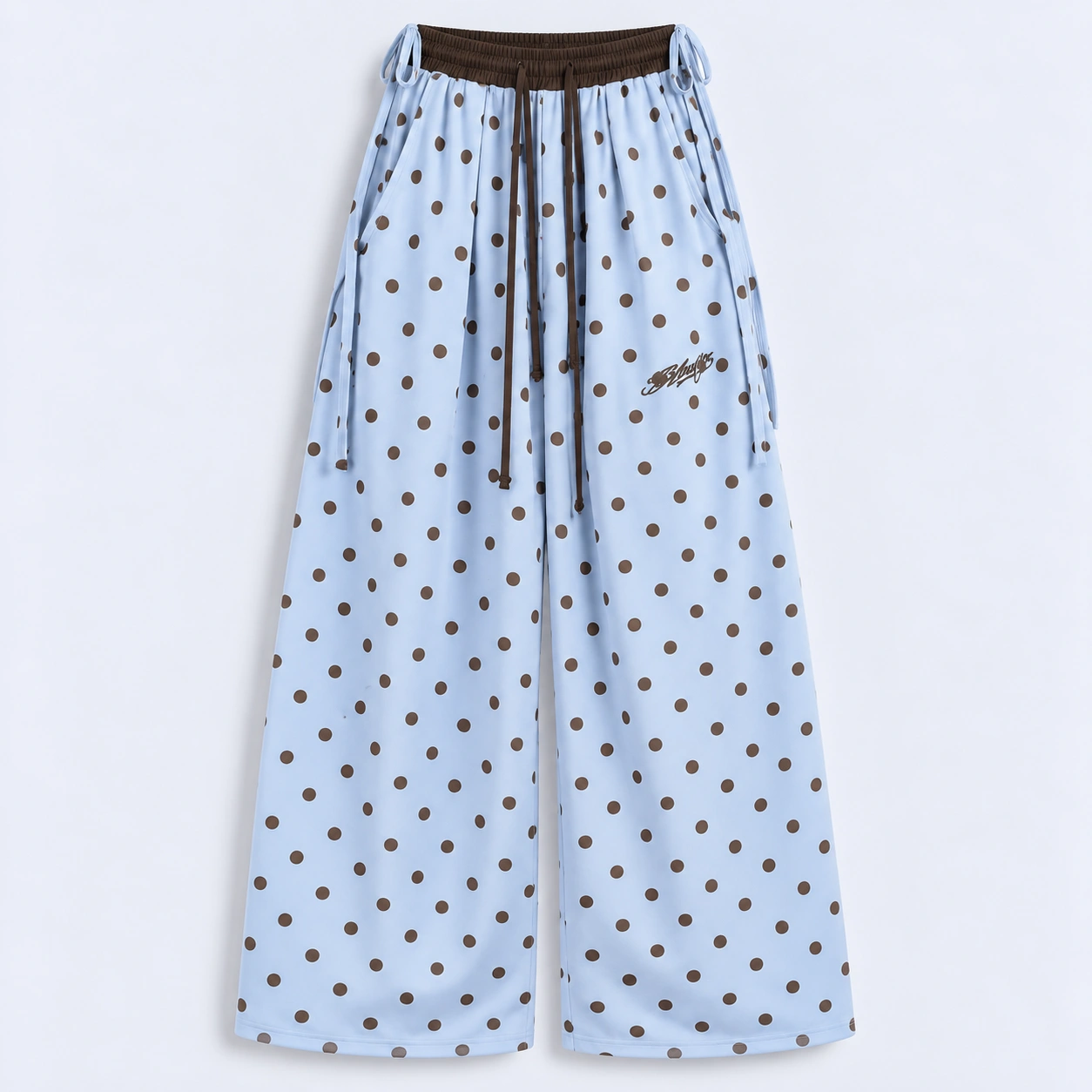 Polka Muse Wide-Leg Pants (Available in 3 Colors) - Image 3
