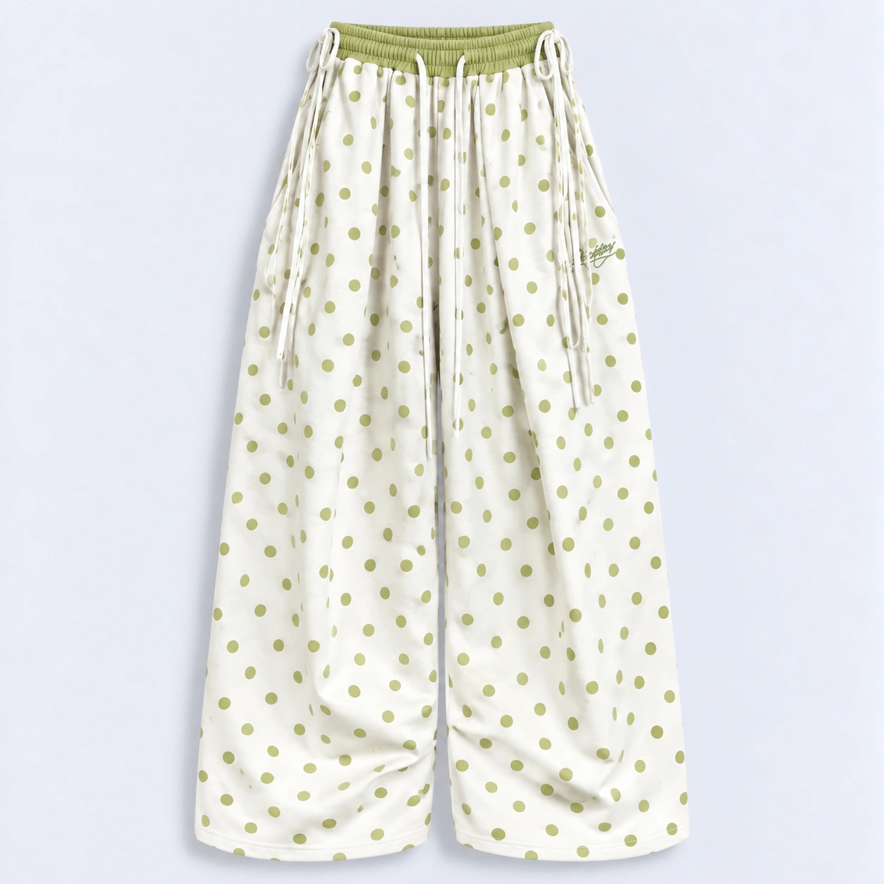 Polka Muse Wide-Leg Pants (Available in 3 Colors)