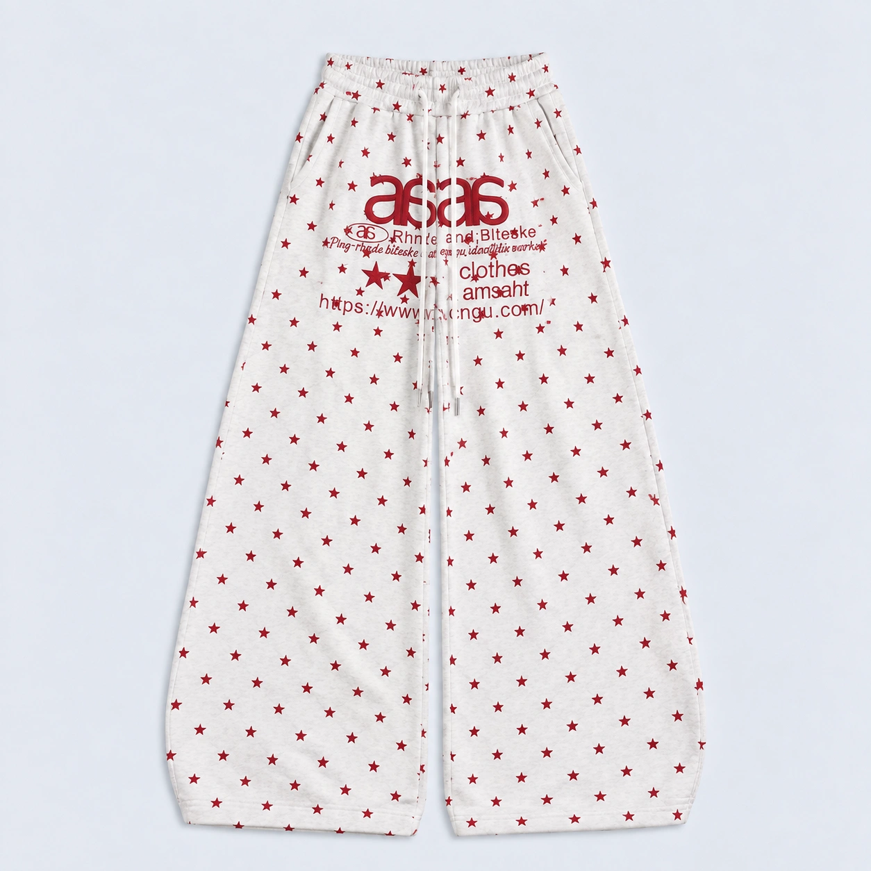 Asas Star Wide-Leg Sweatpants