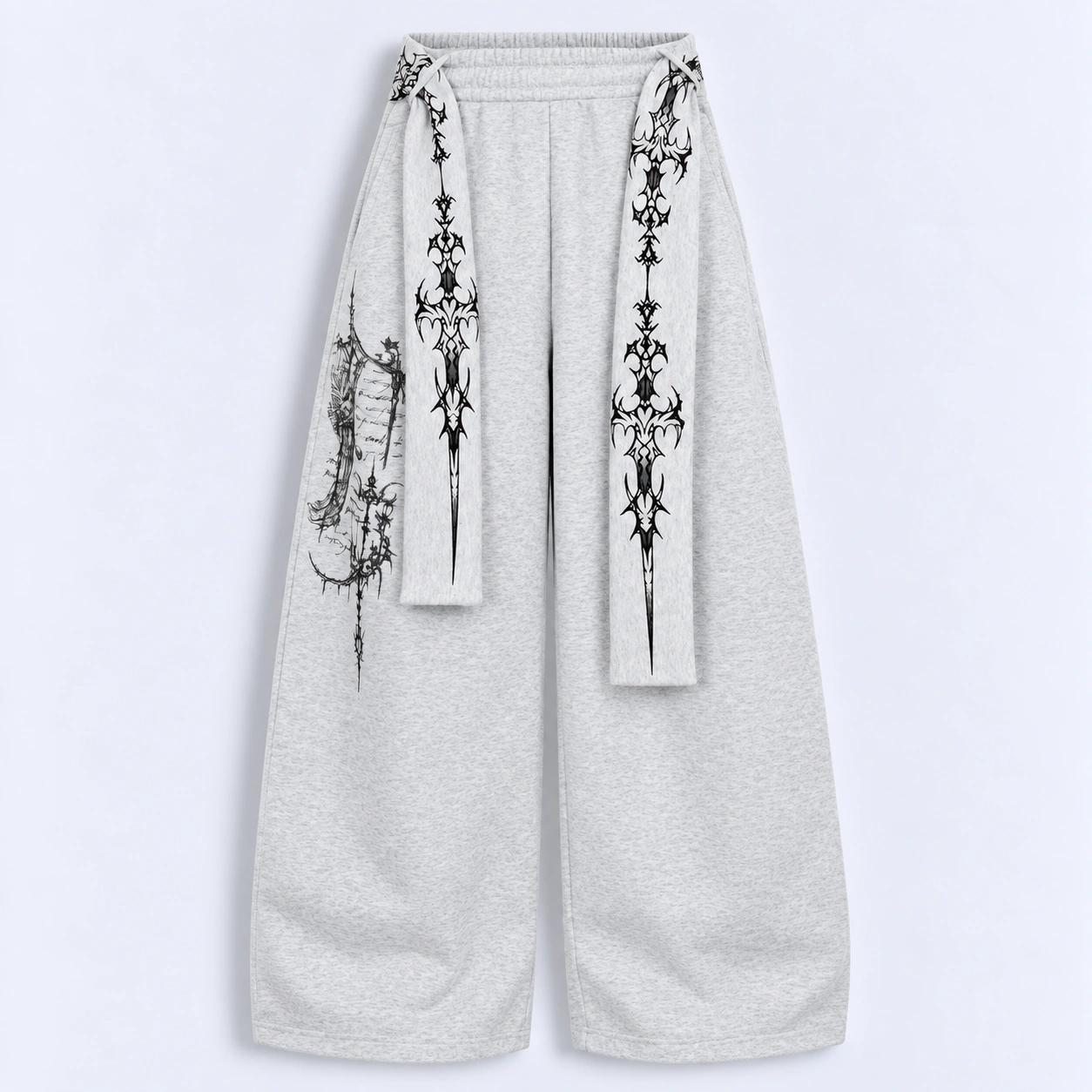 Thorn Relic Wide-Leg Sweatpants (Available in 2 Colors)