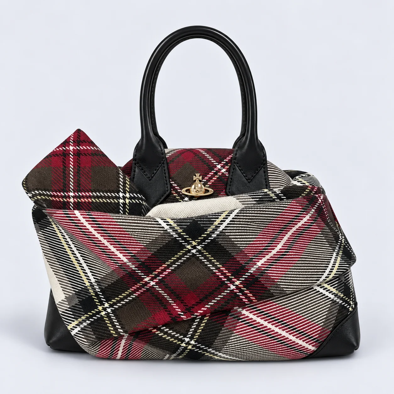 Vivienne Westwood Tartan Bag (Available in 4 colors) - Image 3
