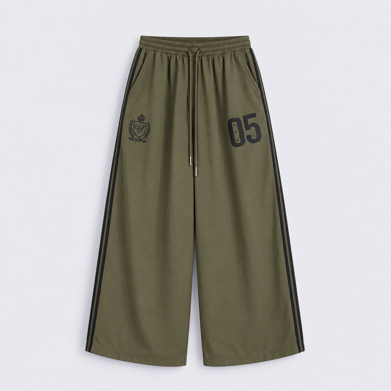 Wide-Leg 05 Track Pants (Available in 3 Colors) - Image 2