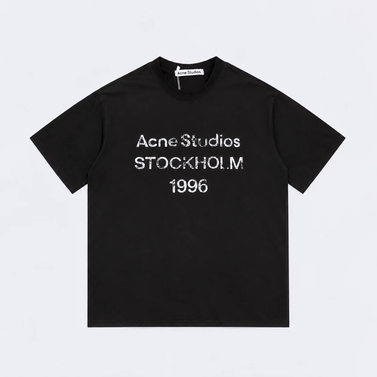 Acne Studios Sprayed logo t-shirt (Available in 6 colors) - Image 2