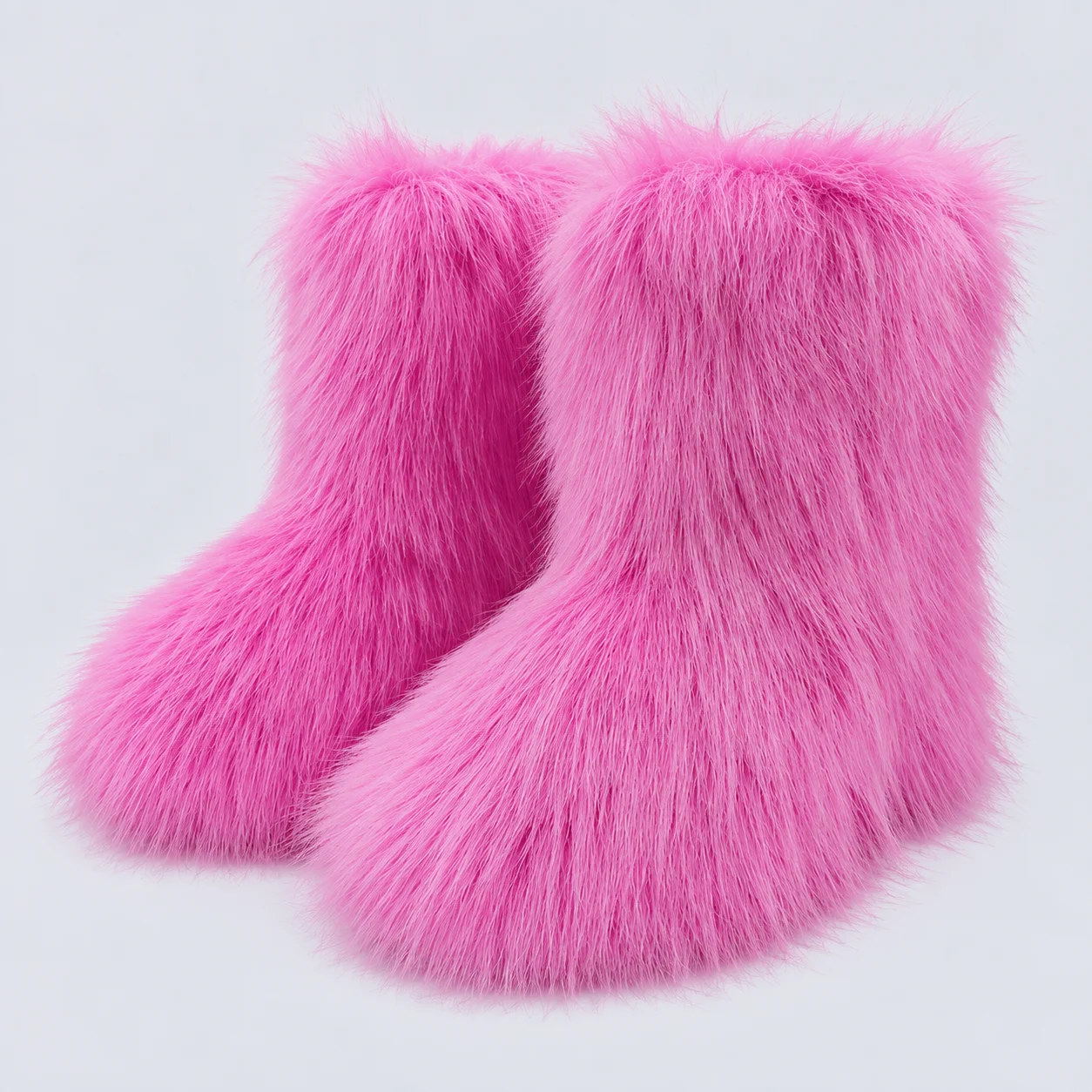 Faux Fur Boots (Available in 9 variations) - Image 2