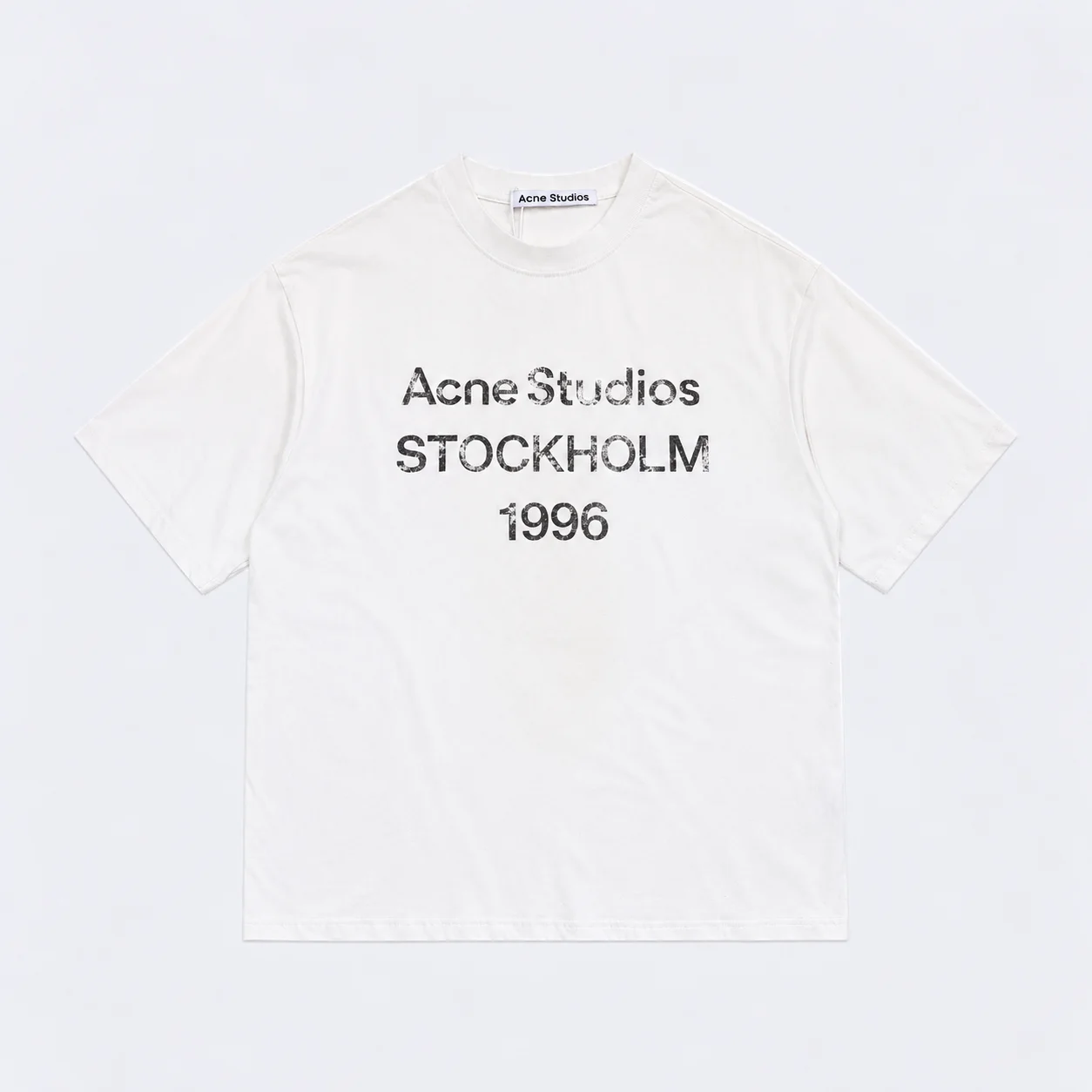 Acne Studios Sprayed logo t-shirt (Available in 6 colors) - Image 4