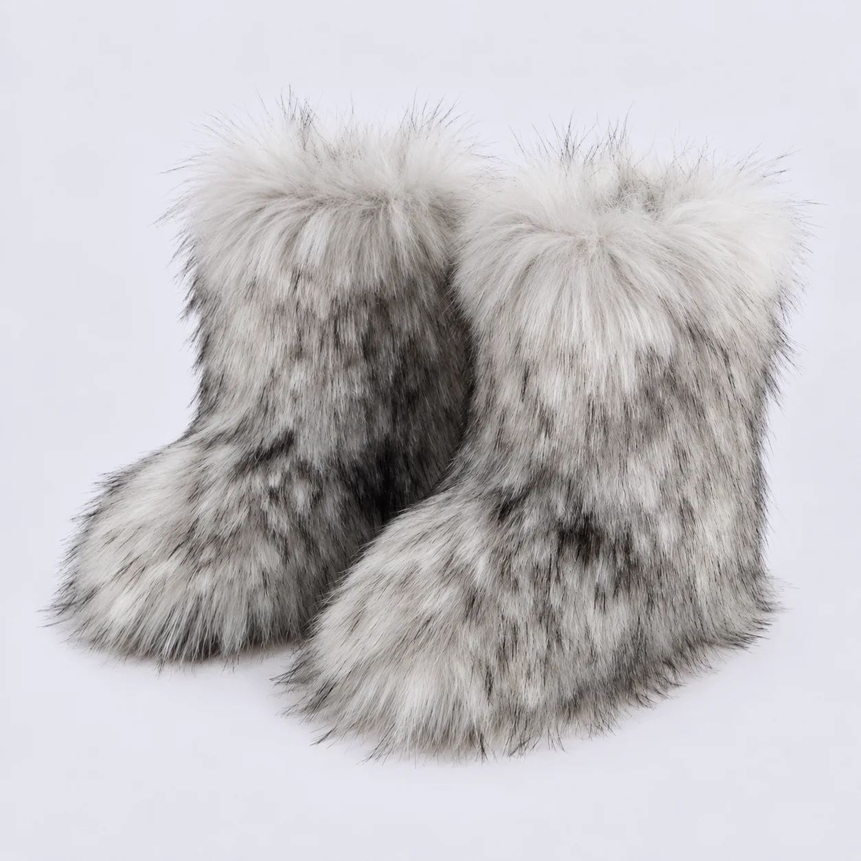 Faux Fur Boots (Available in 9 variations) - Image 4