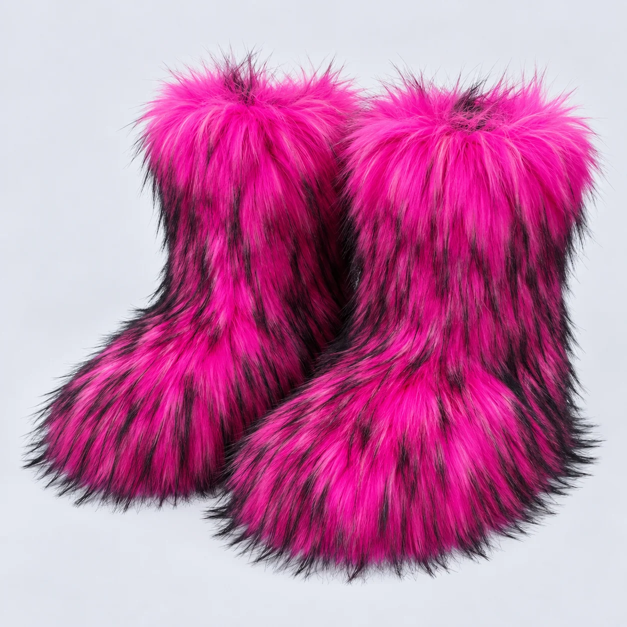 Faux Fur Boots (Available in 9 variations) - Image 6