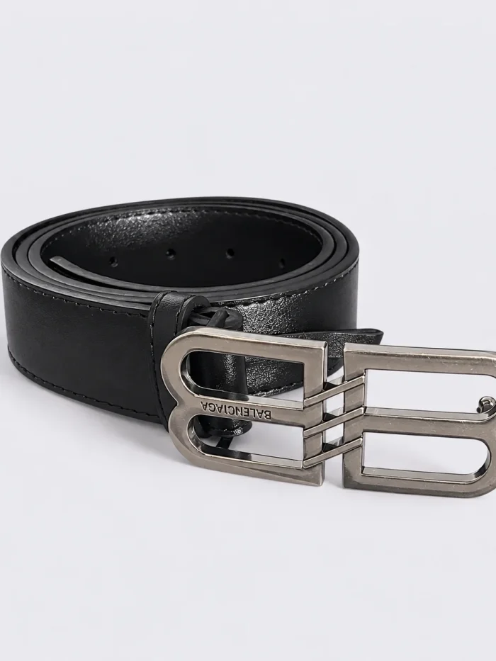Balenciaga BB Leather Belt
