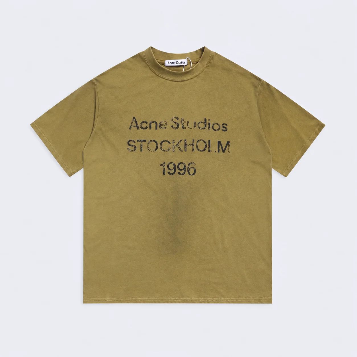 Acne Studios Sprayed logo t-shirt (Available in 6 colors) - Image 5