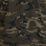 Y2K Camouflage Letter Graphic Polo Shirt (Available in 2 colors) - Camo