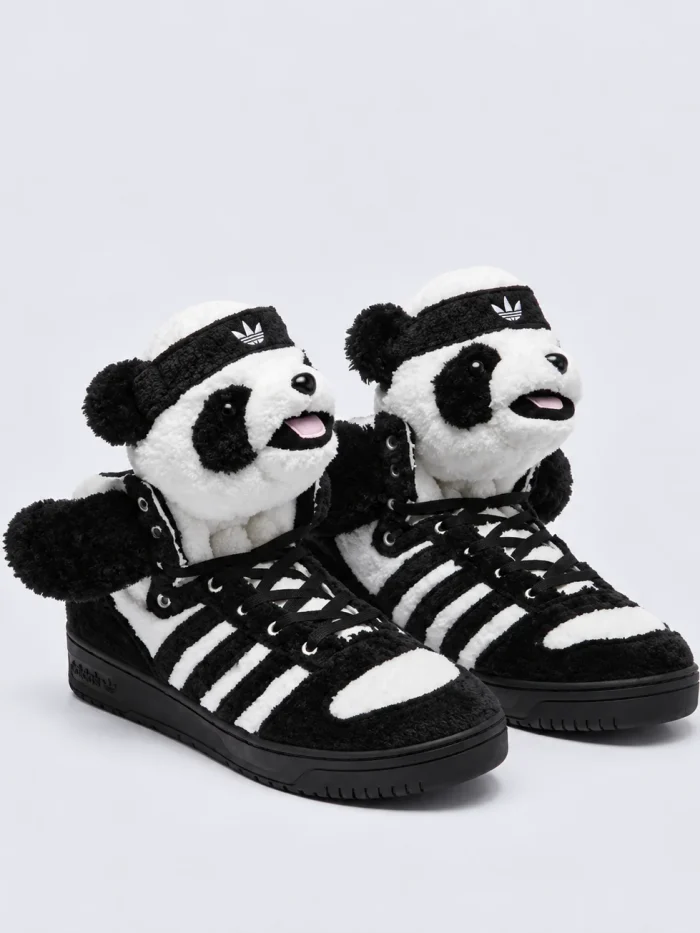 Adidas Originals Jeremy Scott Panda Bear Sneakers